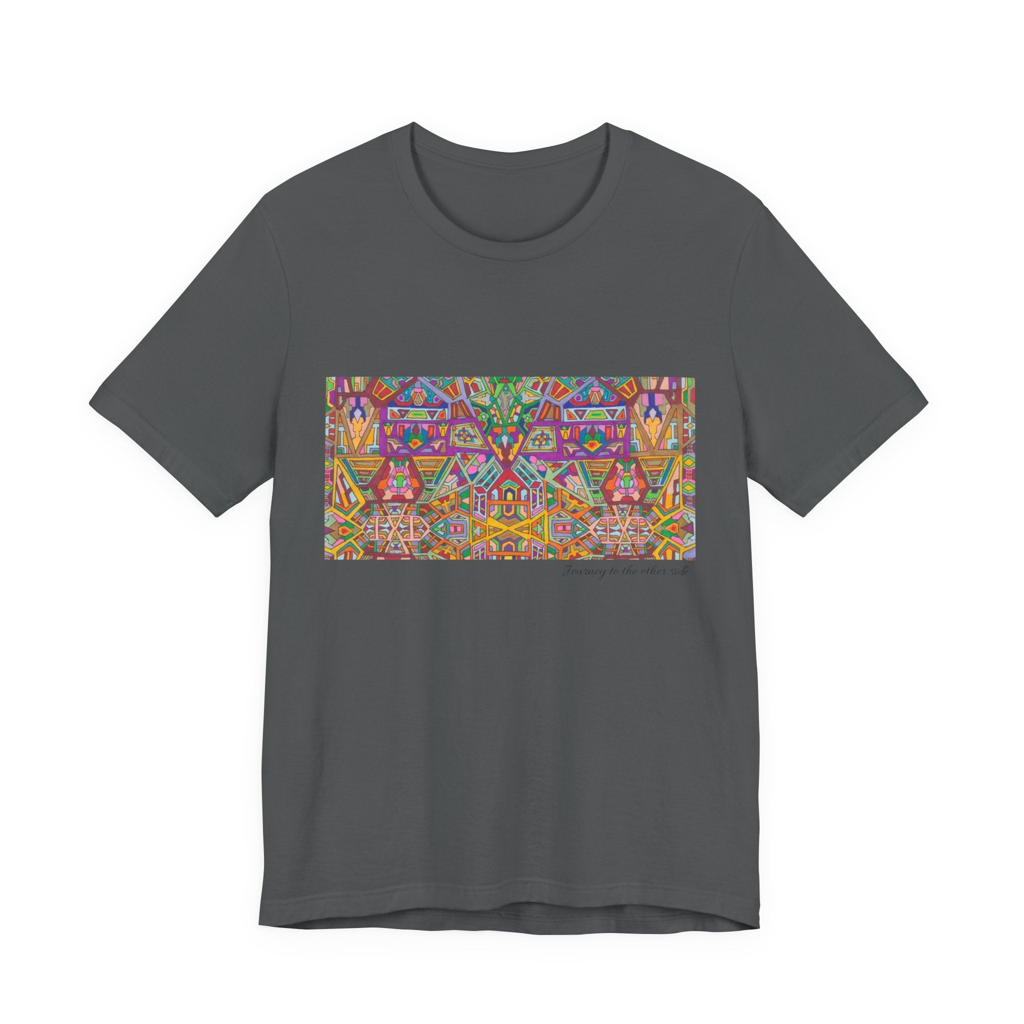 Psychedelic Kaleidoscope Tee — Colorful Mandala Graphic T-Shirt Artwork 2