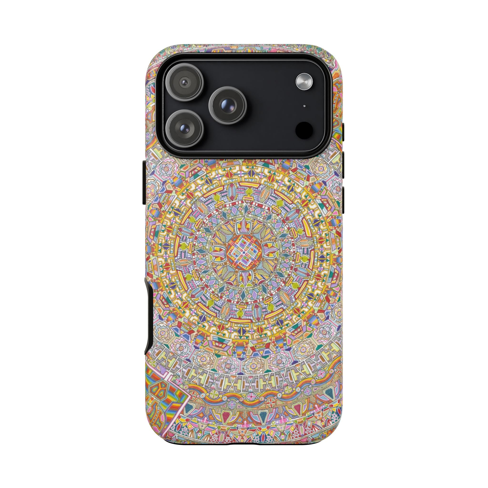 Kaleidoscope Mandala Phone Case — Colorful Protective Tough Case - Artwork 7