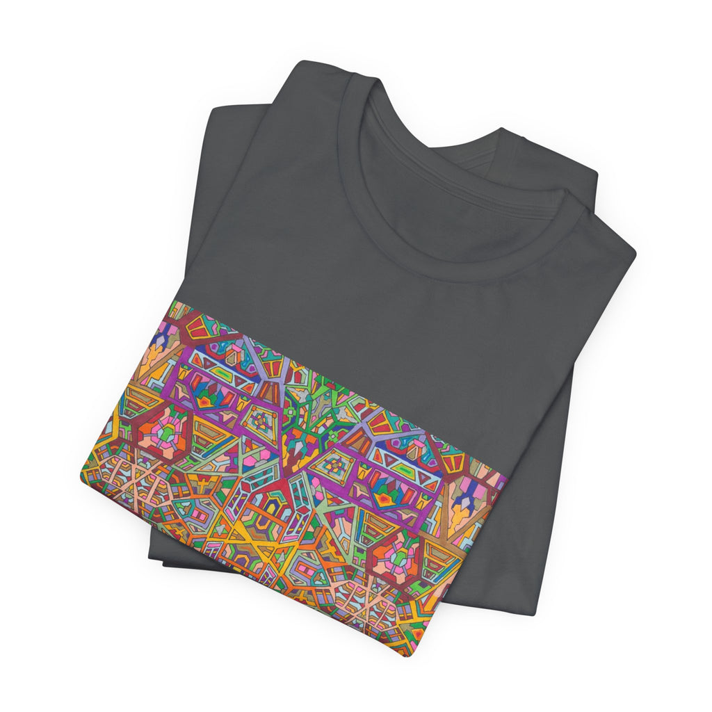 Psychedelic Kaleidoscope Tee — Colorful Mandala Graphic T-Shirt Artwork 2