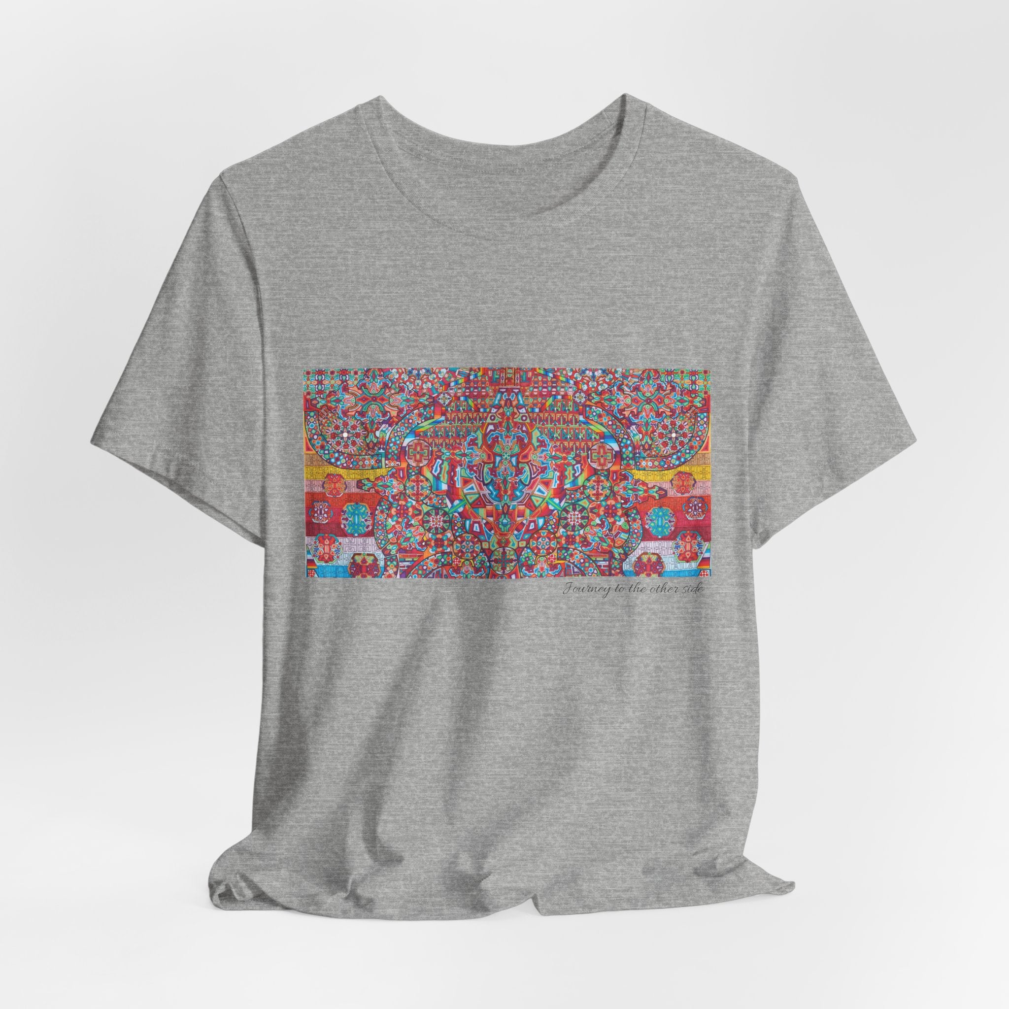 Psychedelic Kaleidoscope Tee — Colorful Mandala Graphic T-Shirt Artwork 4