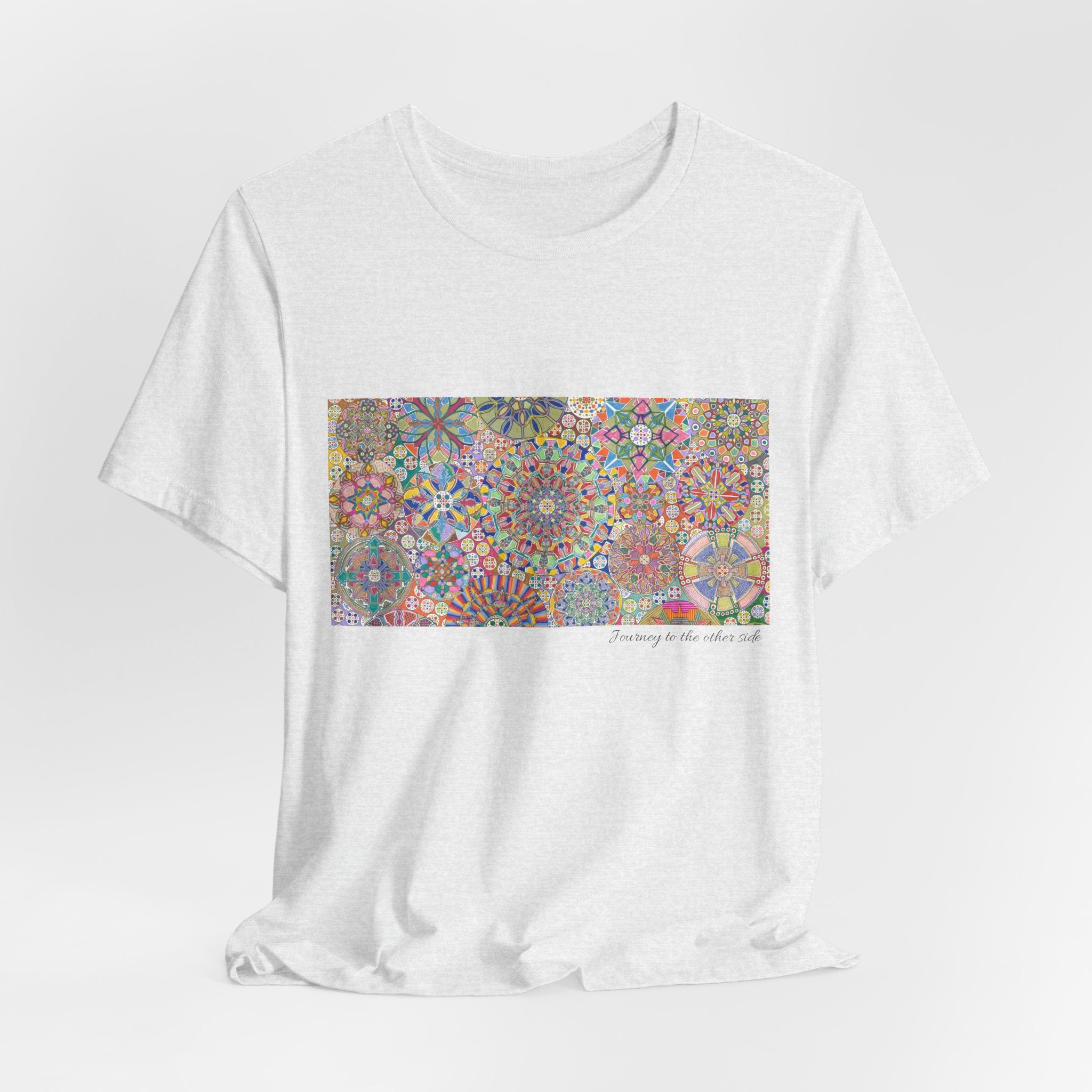 Psychedelic Kaleidoscope Tee — Colorful Mandala Graphic T-Shirt Artwork 5