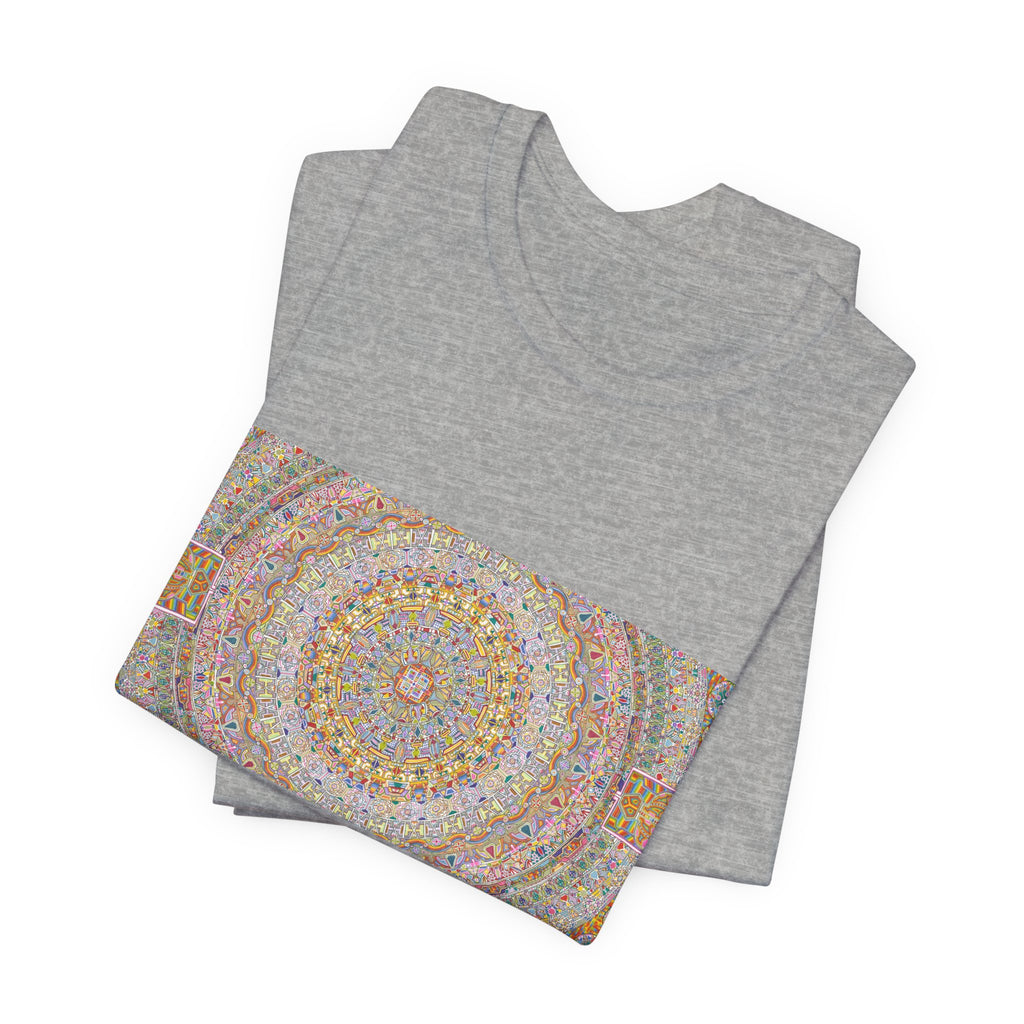 Psychedelic Kaleidoscope Tee — Colorful Mandala Graphic T-Shirt Artwork 7