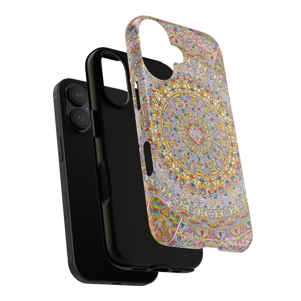 Kaleidoscope Mandala Phone Case — Colorful Protective Tough Case - Artwork 7