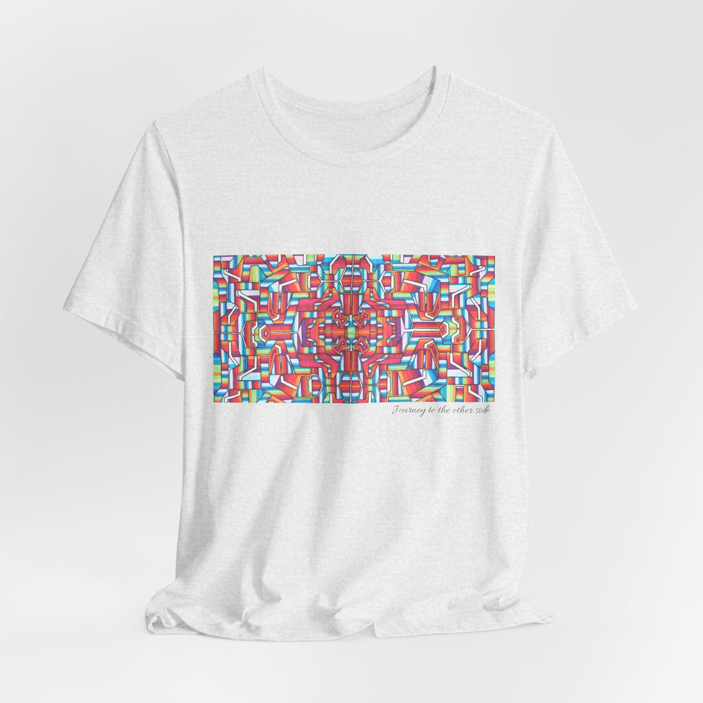 Psychedelic Kaleidoscope Tee — Colorful Mandala Graphic T-Shirt Artwork 8