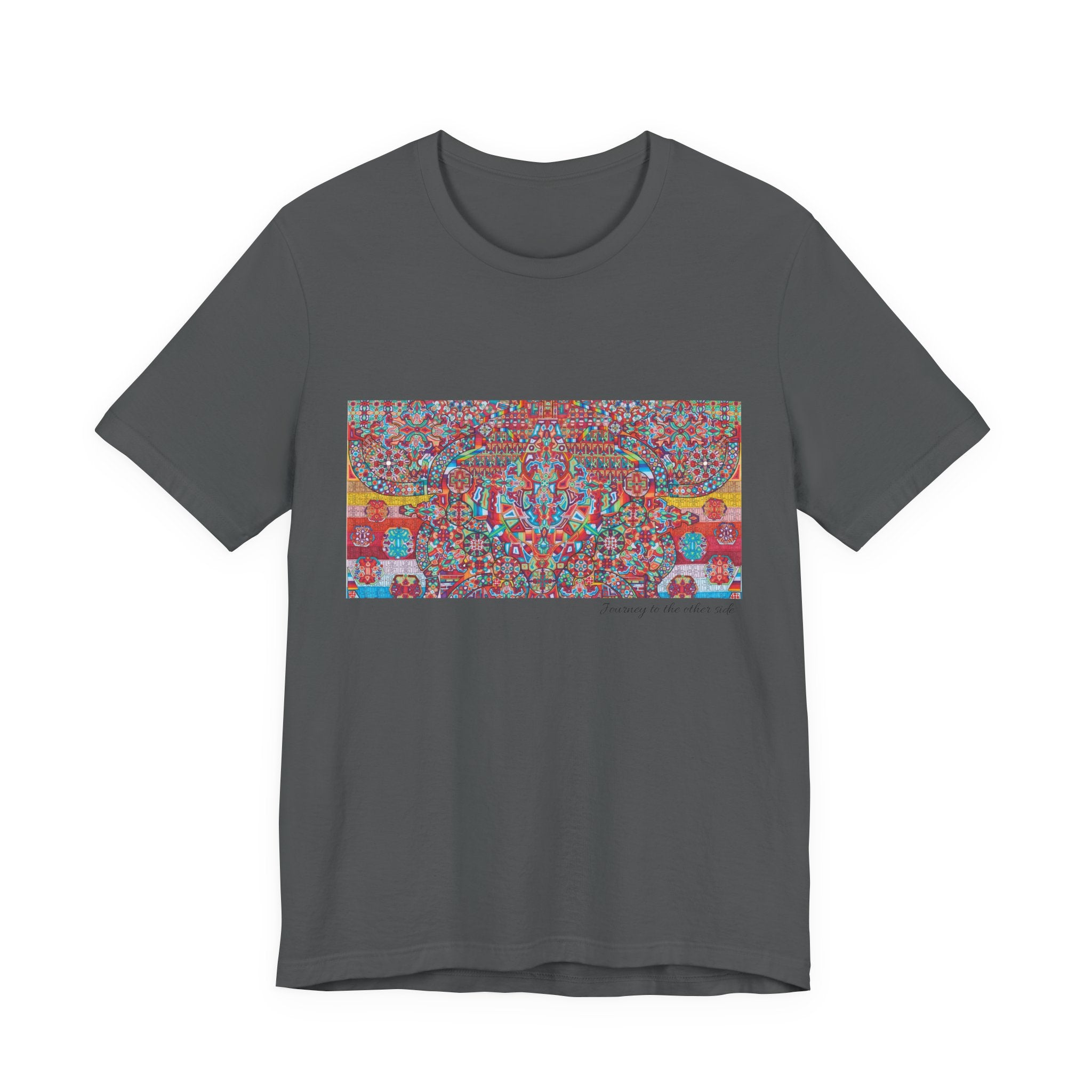 Psychedelic Kaleidoscope Tee — Colorful Mandala Graphic T-Shirt Artwork 4