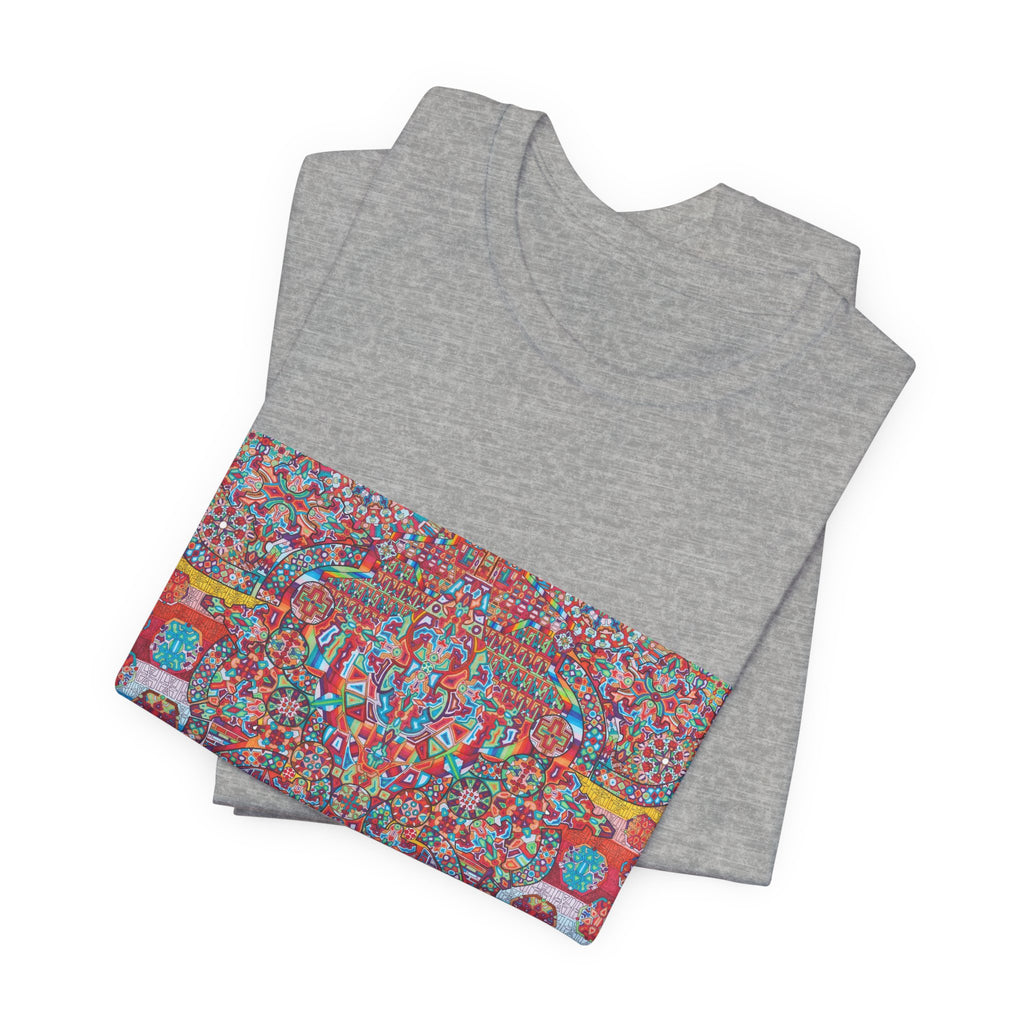 Psychedelic Kaleidoscope Tee — Colorful Mandala Graphic T-Shirt Artwork 4