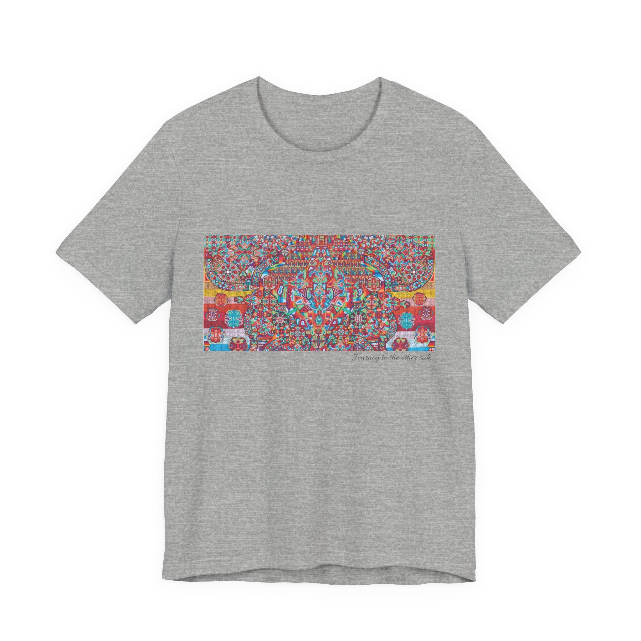Psychedelic Kaleidoscope Tee — Colorful Mandala Graphic T-Shirt Artwork 4
