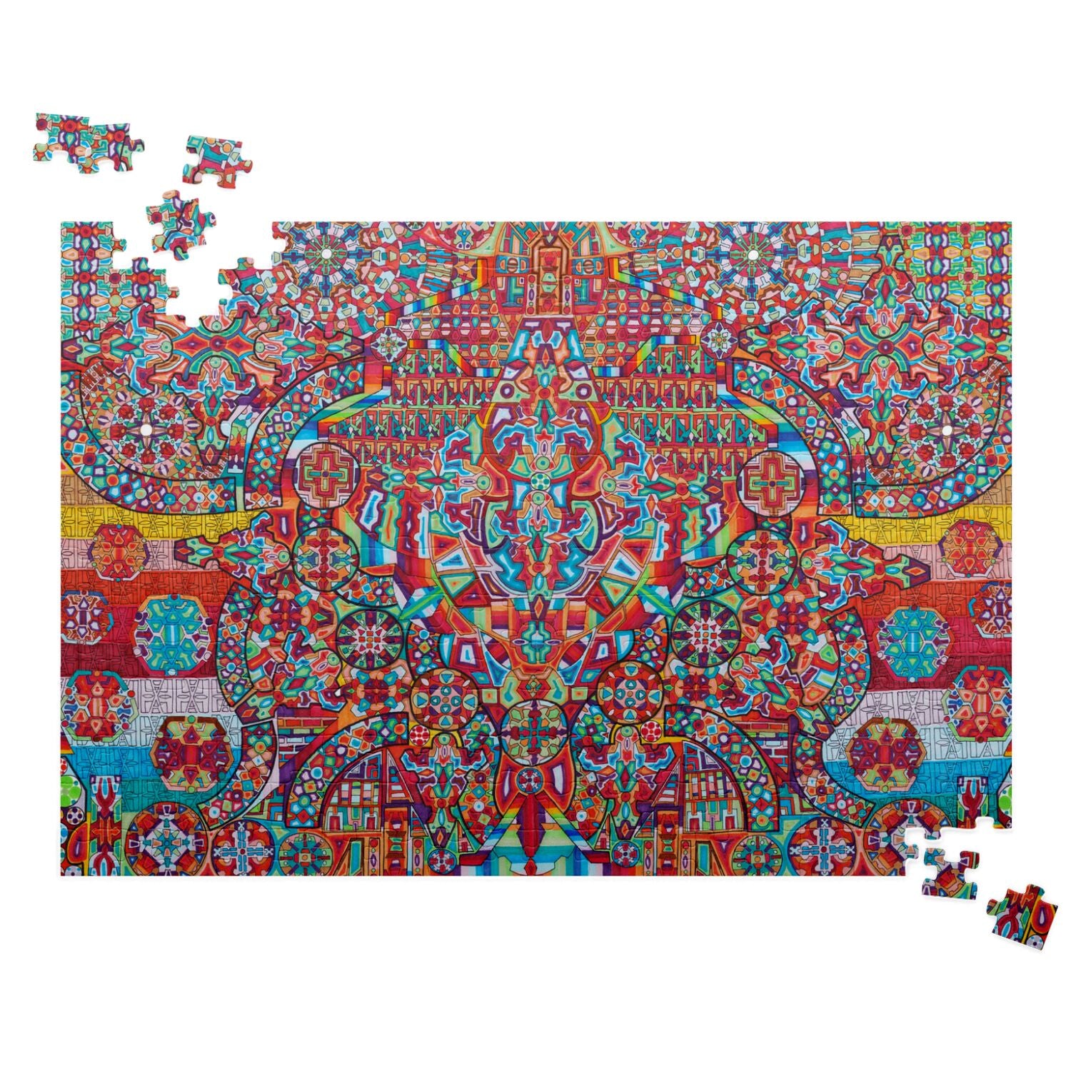 Psychedelic Kaleidoscope Jigsaw Puzzle - Artwork 4
