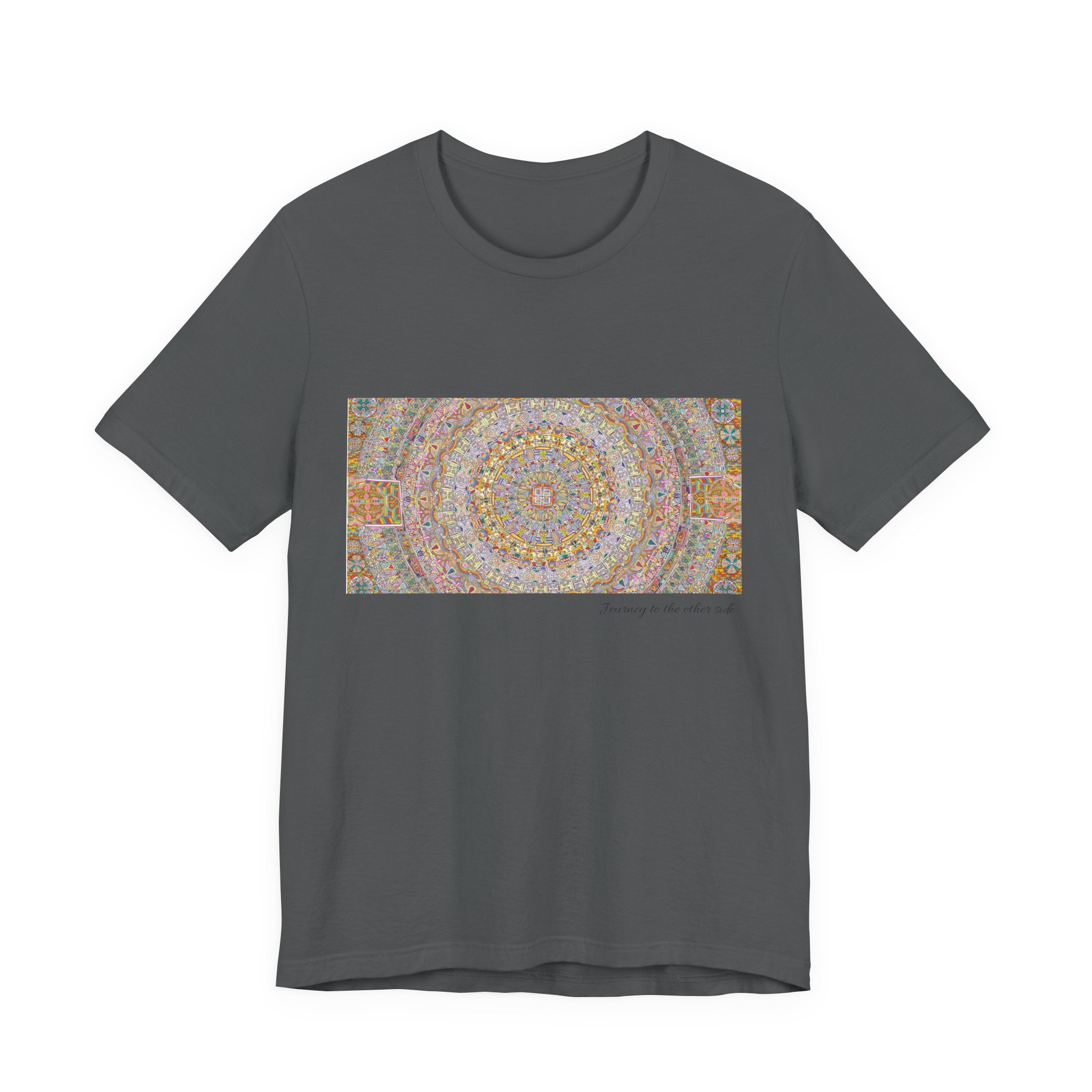 Psychedelic Kaleidoscope Tee — Colorful Mandala Graphic T-Shirt Artwork 7