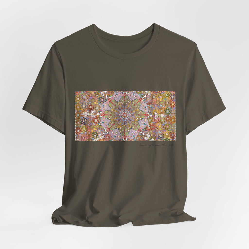 Psychedelic Kaleidoscope Tee — Colorful Mandala Graphic T-Shirt Artwork 6