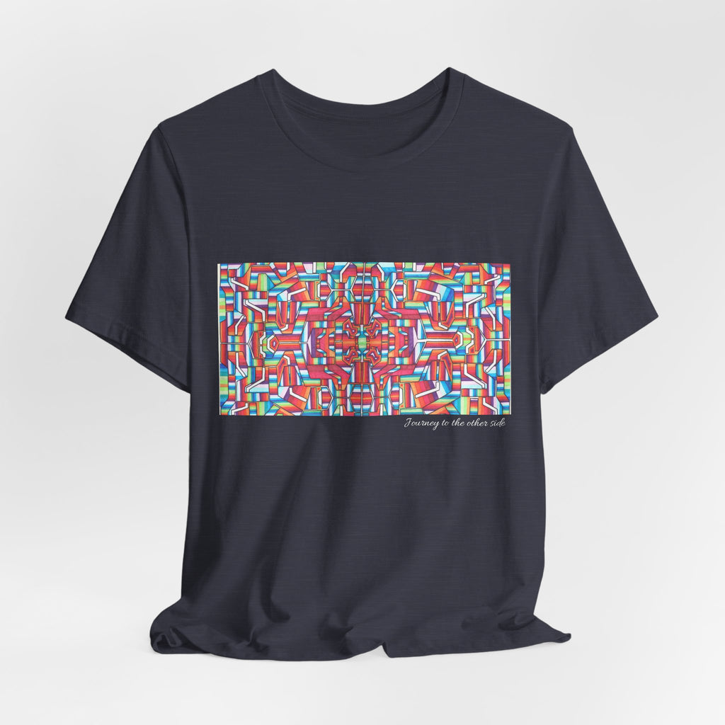 Psychedelic Kaleidoscope Tee — Colorful Mandala Graphic T-Shirt Artwork 8
