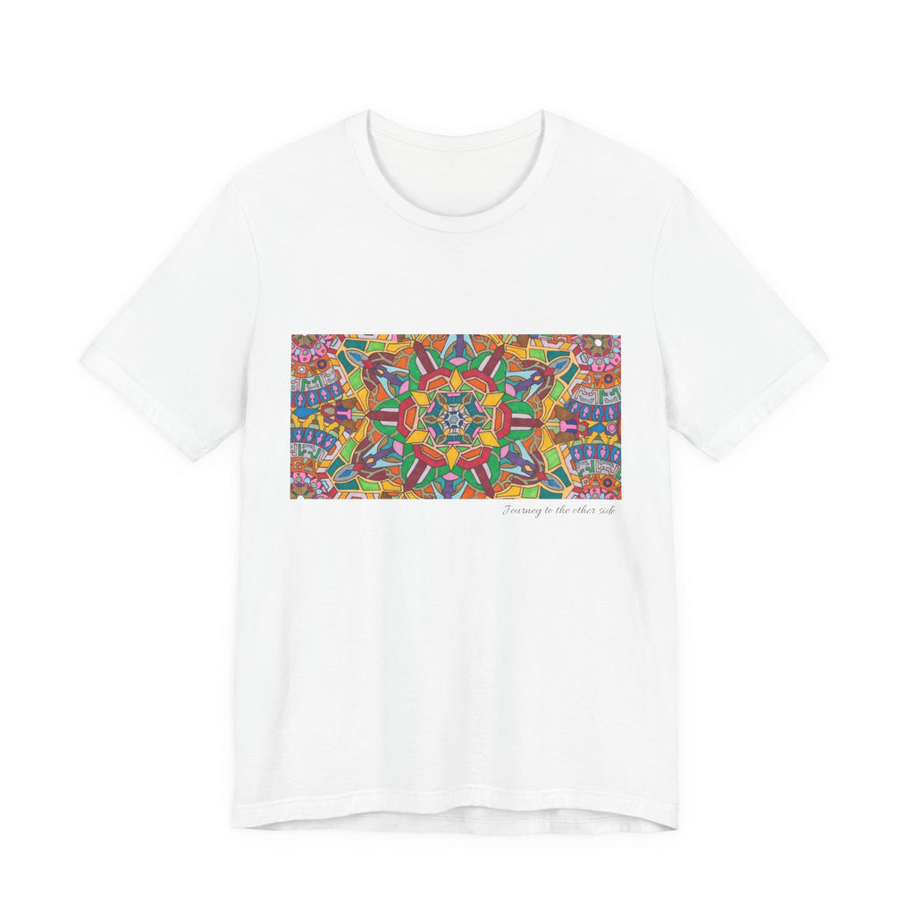 Psychedelic Kaleidoscope Tee — Colorful Mandala Graphic T-Shirt Artwork 3