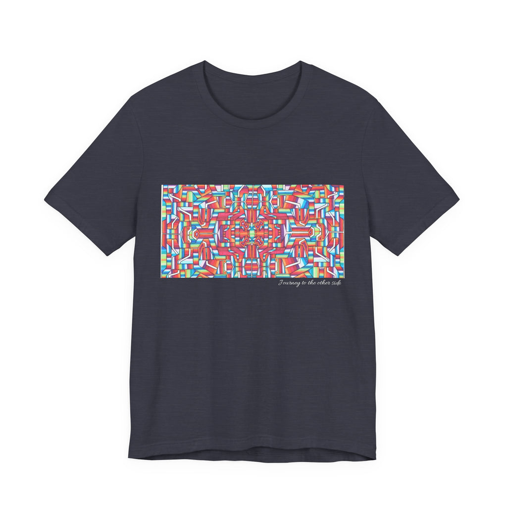 Psychedelic Kaleidoscope Tee — Colorful Mandala Graphic T-Shirt Artwork 8
